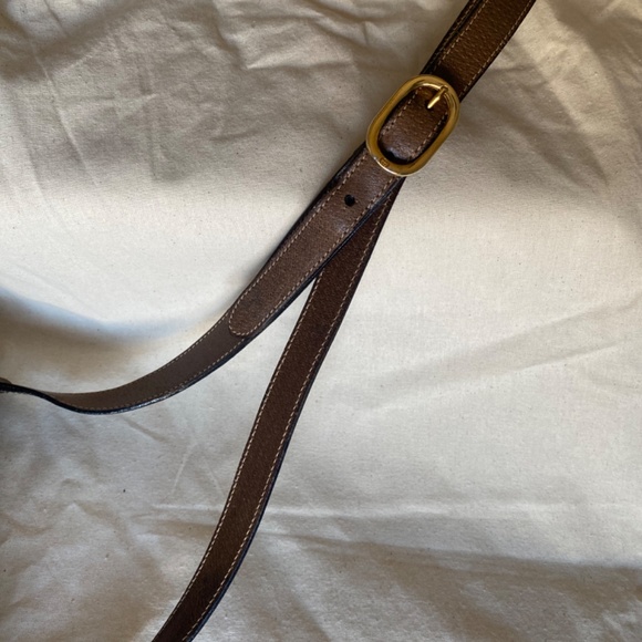 Authentic Gucci Vintage GG Web Supreme Coated Canvas Bucket Bag Shoulder Bag - Picture 10 of 12